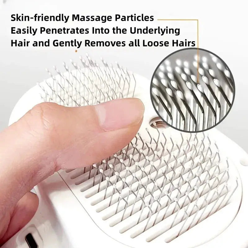 3 In 1 Dog Hair Brush Cat Hair Brush Electric Pet Brush