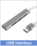 Type C USB Hub 3.0 4 Port Multi Splitter Adapter OTG Accessory