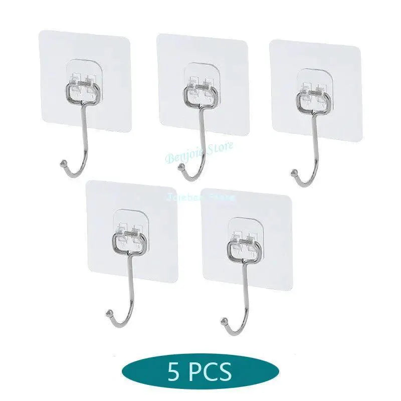 Clutter Free Wall Hooks for Bath Kitchen — product view 17