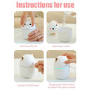 Mini Cute Cartoon Humidifier for Aromatherapy Comfort