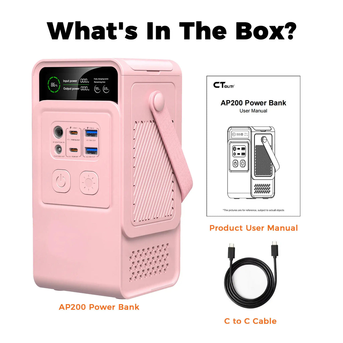 Ctolity Portable Power Station Portable — product view 8