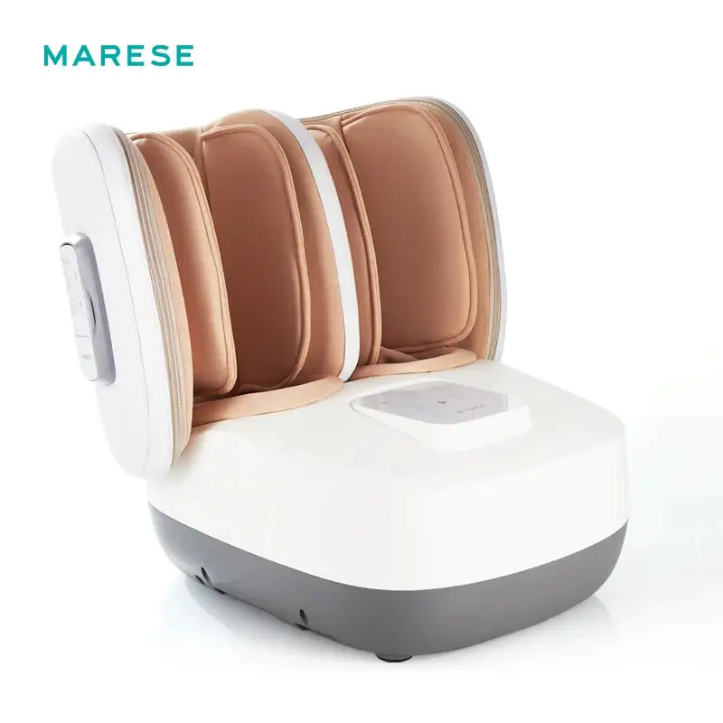 MARESE Electric Leg and Foot Massager Machine Calf Air Massage Kneading Shiatsu Roller Massage with Heating K12