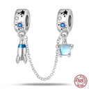 Real Sterling Silver Stars Moon