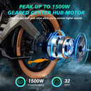 Dyu M20 Electric Fat Tire Bike