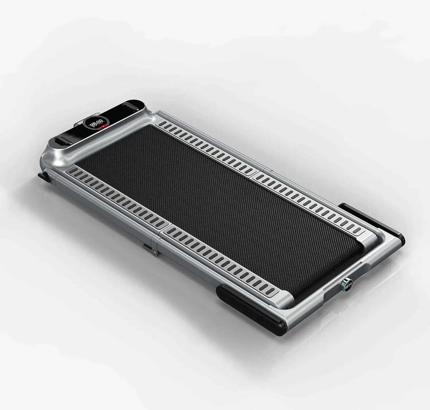 Portable Home Use Walkingpad Machine Electric Motor Treadmill 120kg Max User Weight Foldable ABS LCD LED Display Wireless Heart