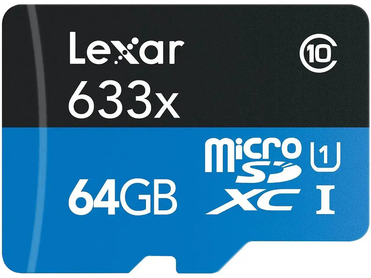 Lexar High-Performance microSDXC Class Memory Card w/ SD High — product view 1