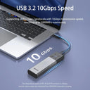 iDsonix SSD Enclosure for High-Speed Data Transfer Box