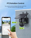 Outdoor PTZ Camera for Homes 4MP Clarity