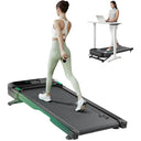 Smart Incline Walking Pad Desk Treadmill 2.5 HP Quiet Foldable