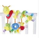 Baby Crib Rattle - Soft Musical Spinner Toy