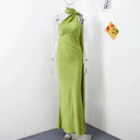 Elegant Satin Gown for Women Evening
