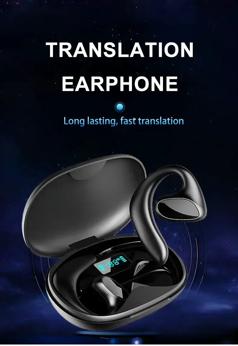 Wireless Translator Earbuds Bluetooth Real Time Translation