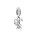 Sterling Silver Charm Star Letters