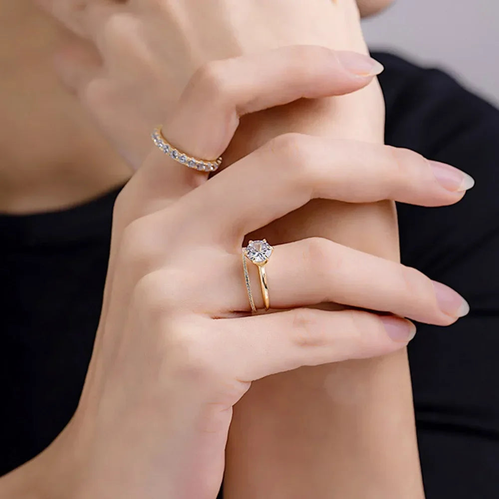 Moissanite Ring — product view 3