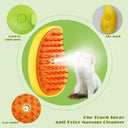 Cat Dog Electric Spray Grooming Comb With Steam Brush Tool