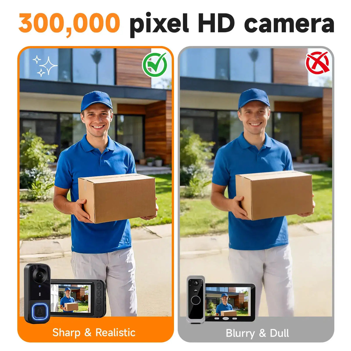 HD Video Doorbell No Monthly Fee — product view 8