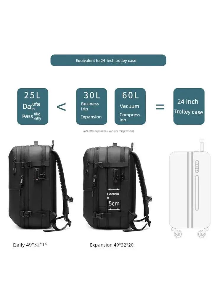 Backpack Compression Business Trip 17 Inch Mens Backpack