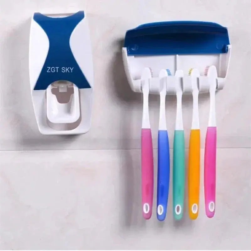 Automatic Toothpaste Dispenser Family Bathroom Organizer
