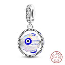 Sterling Silver Blue Crystal Life