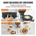 SucceBuy Commercial Egg Bubble Waffle Maker Non-Stick Stainless