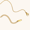 La. Muses Mixed Color Couple Hug Pendant Necklace for Women