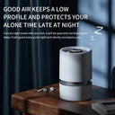 Compact Desktop Air Purifier For Home