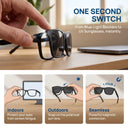 Smart Bluetooth Glasses Magnetic Sunglasses