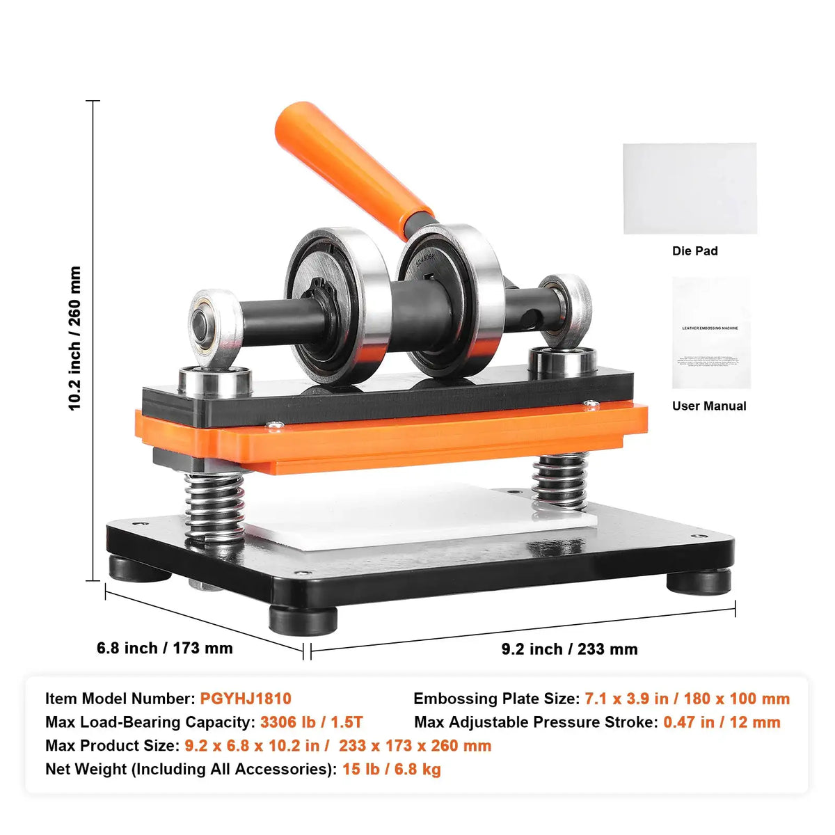 Manual Leather Embossing Machine — product image 7