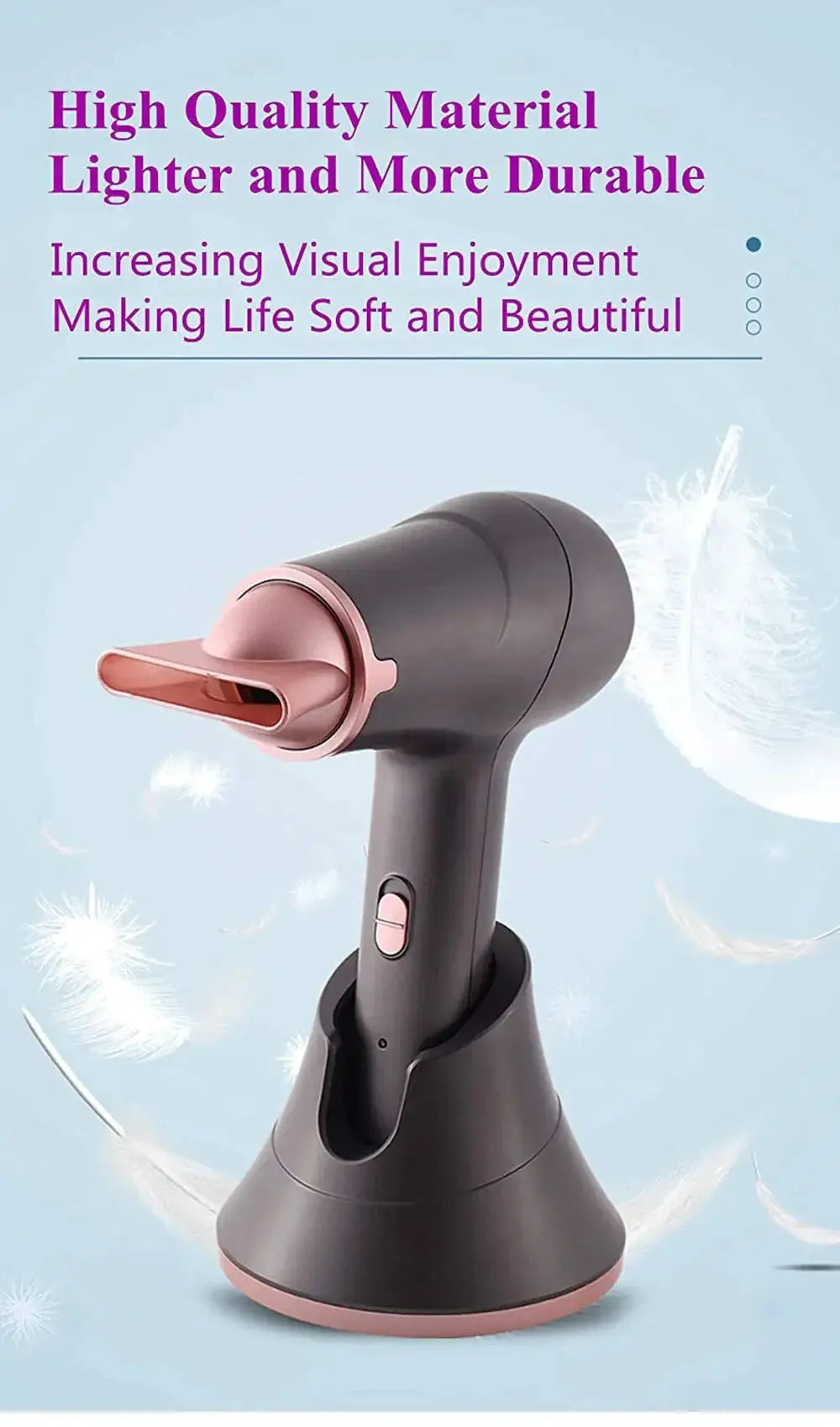 Cordless Rechargeable Portable Travel Hair Dryer USB