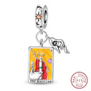 Charm Sterling Silver Tarot Card