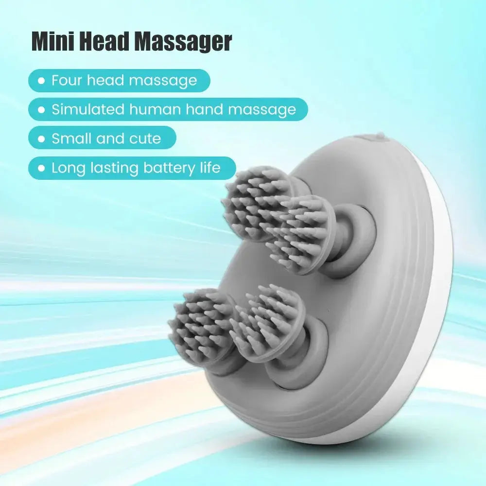 Electric Cat Head Massager Deep Tissue Massage For Cats