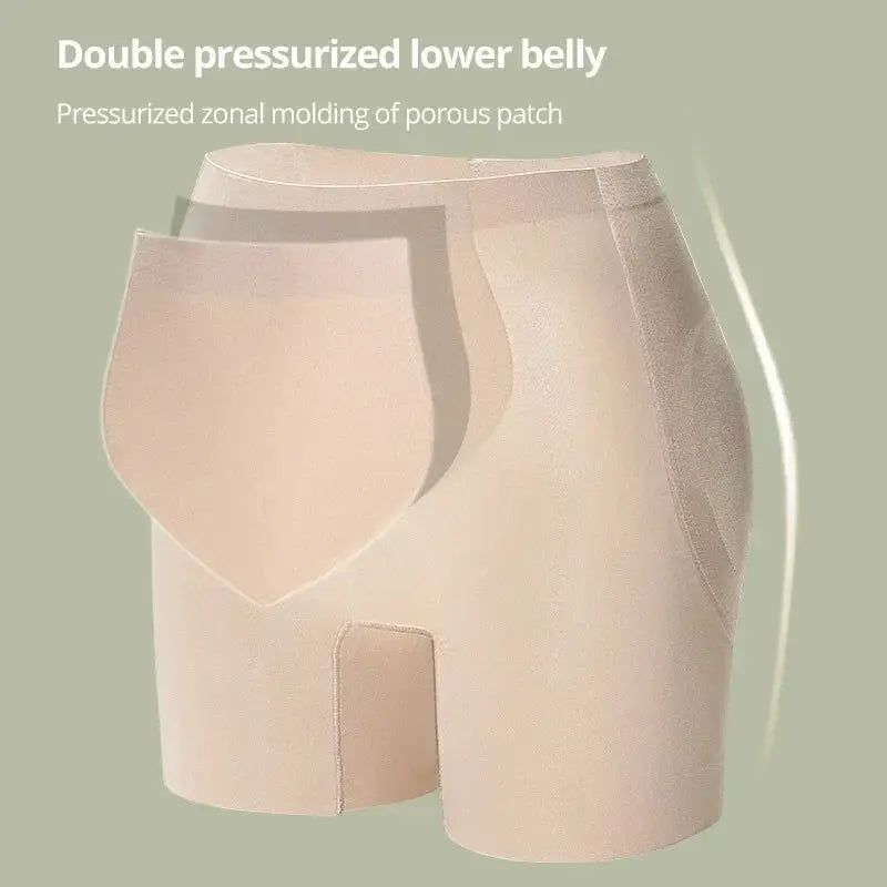 Flarixa Seamless High Waist Butt Lifter Shorts Tummy Control
