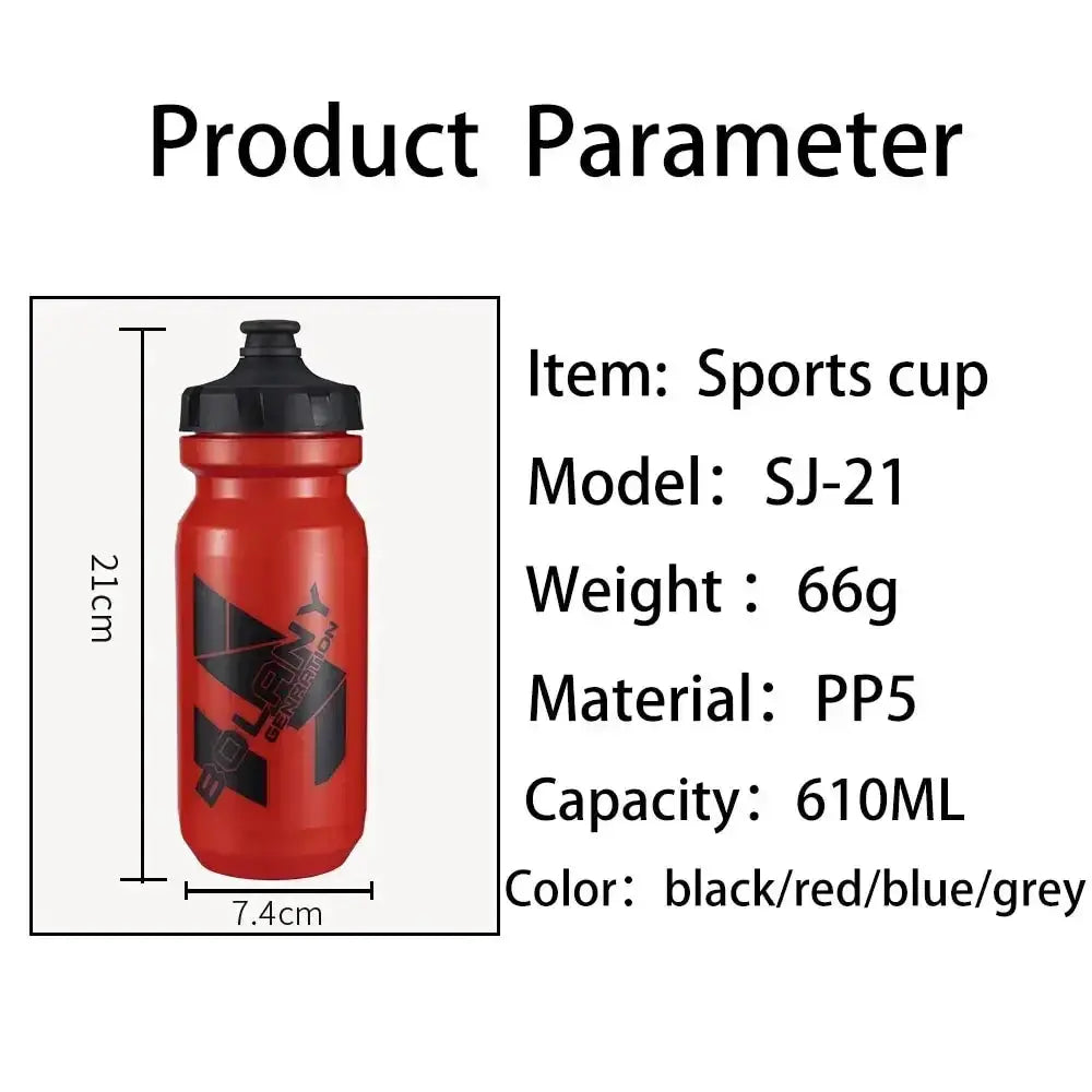 Lightweight 610ML Cycling Water Bottle For Biking Hydration