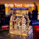 Robotime London City Marble Run Wooden Puzzle