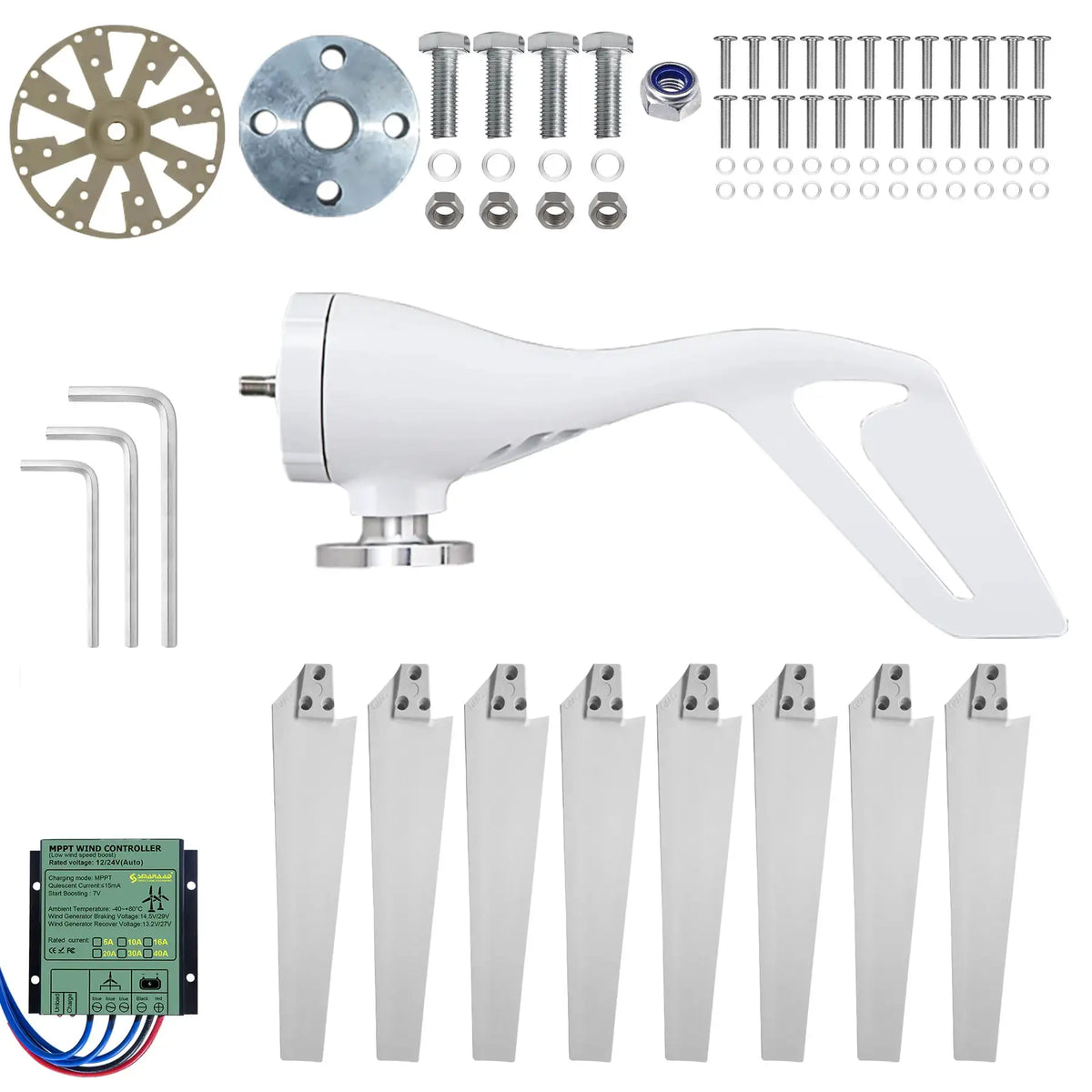 Horizontal Wind Turbine Kit — product view 2