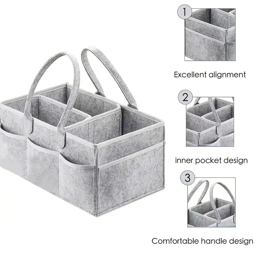 Baby Diaper Bag Organizer Portable Holder For Parents