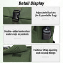 Rolltop Backpack 20to35L Lightweight Bag