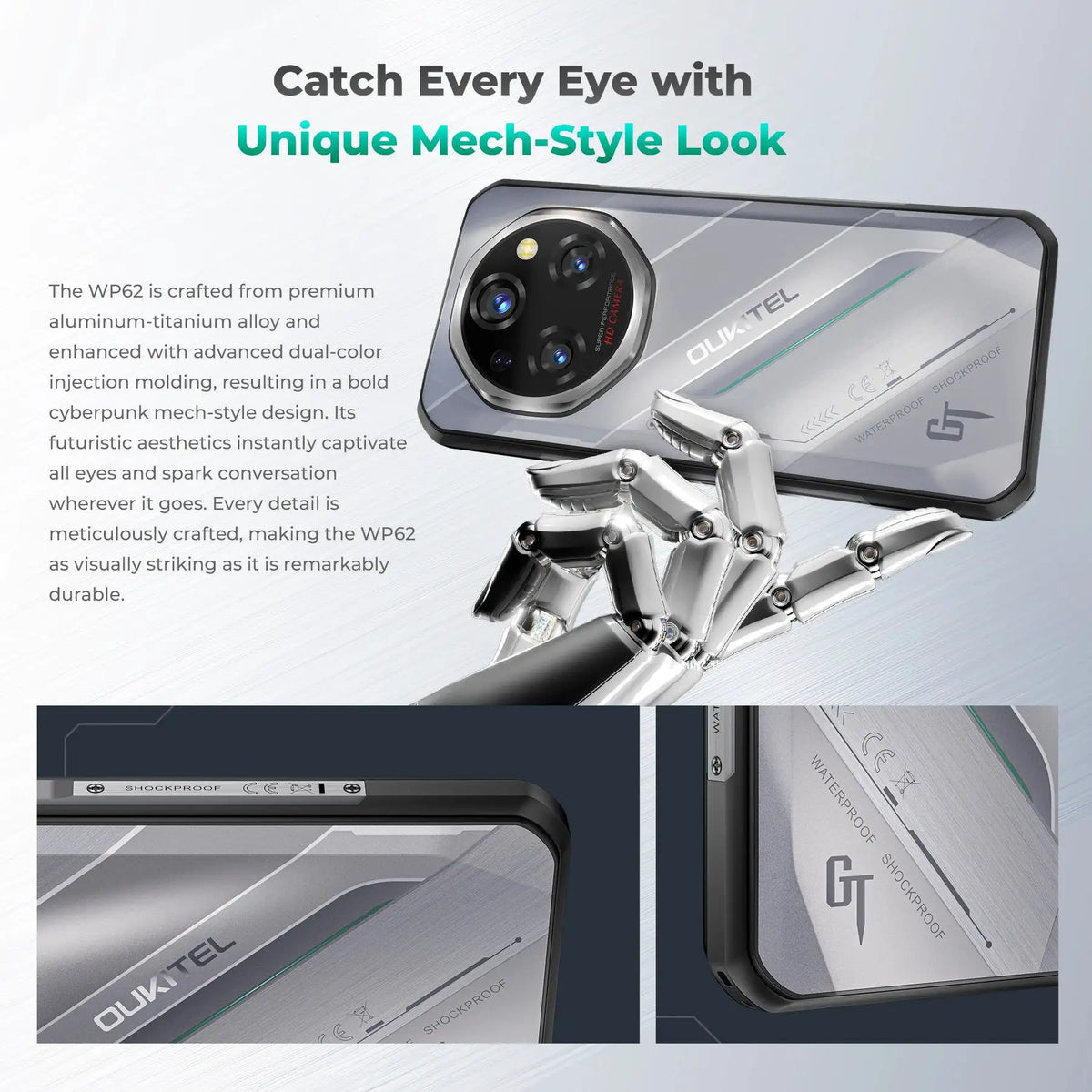 Oukitel Rugged Phone for Active Days — product view 6