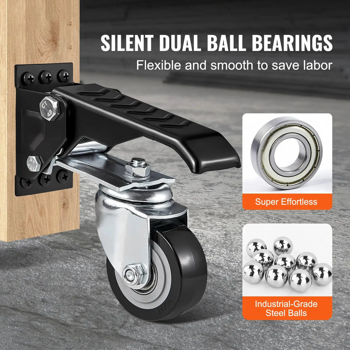 Heavy Duty Workbench Roller Casters — product image 2