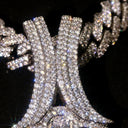 Iced Out Gothic Cross Pendant