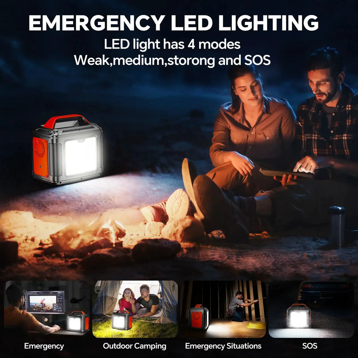 Portable Solar Power Station for Outdoor Use — product view 5