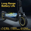 Electric Fold Scooter - Mile Range