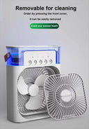 Portable Humidifier Fan Air Conditioners USB Electric Fan