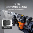 SucceBuy 1400W Heavy Demolition Hammer