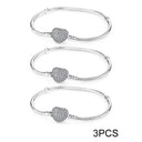 Sterling Silver Bracelet Bangles Love