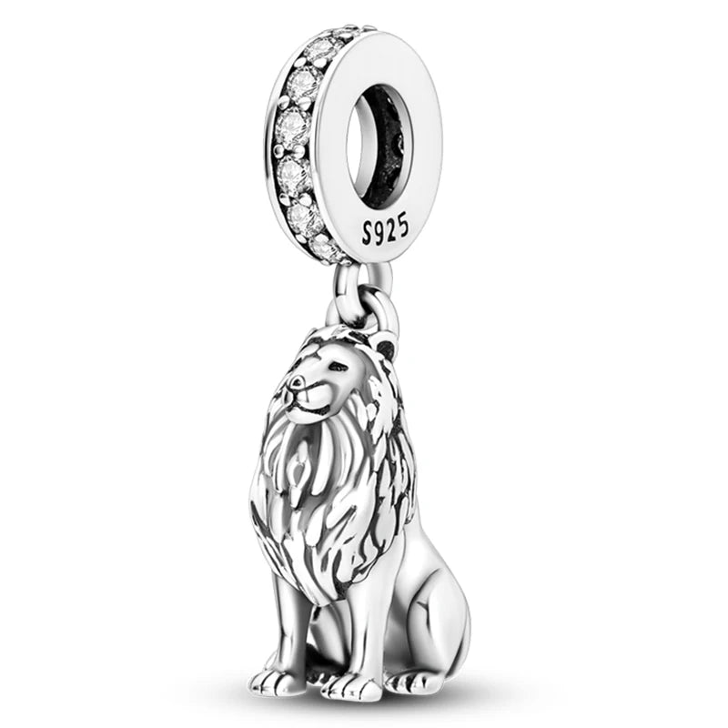 Charm Beads Sterling Silver Color