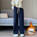 Chic Wide Leg Pants: Stylish Elastic Waist Trousers