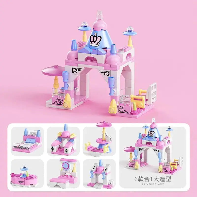 City Vehicles Building Blocks Set 6 In 1 For Creative Kids