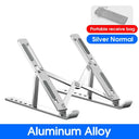 Aluminum Laptop Stand - Foldable Cooling Riser