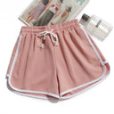 Yoga Shorts Women Breathable Mid Waist Loose Fit